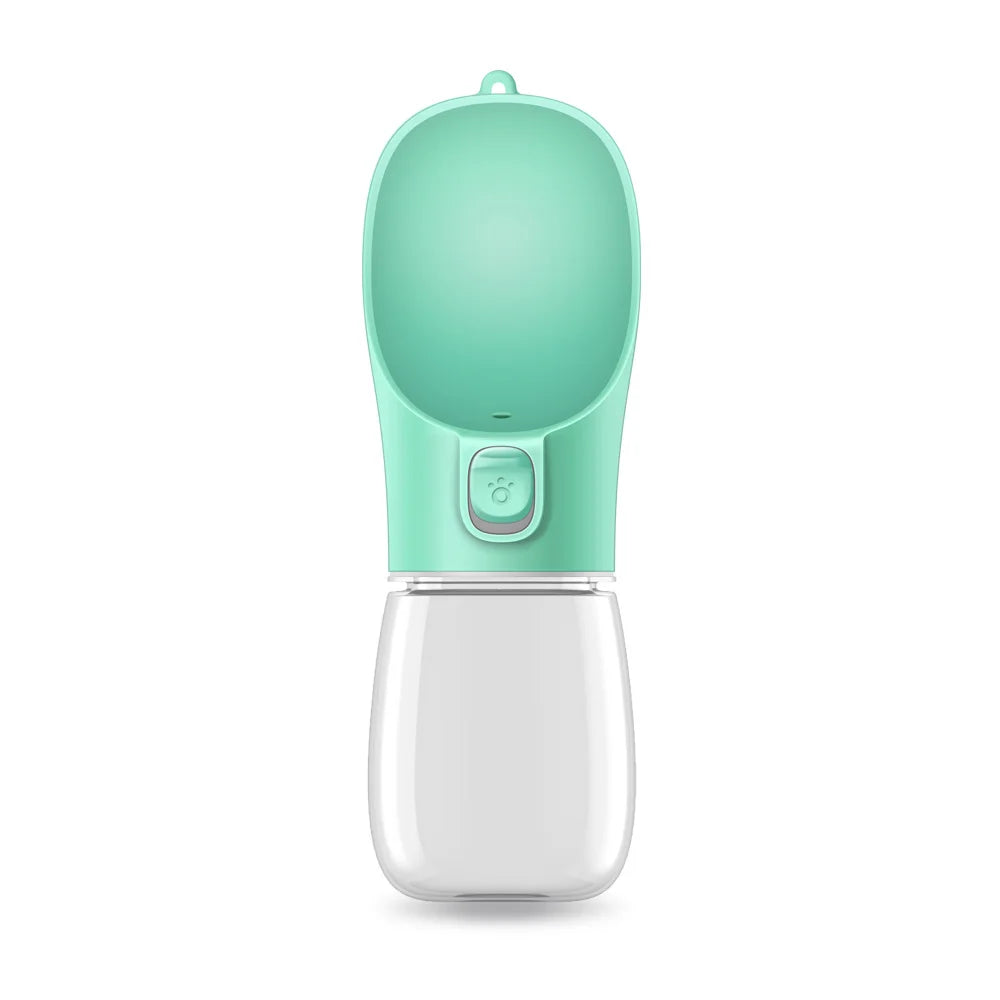 AquaPaws™ - Botella de Paseo Portátil y Antigoteo para Mascotas